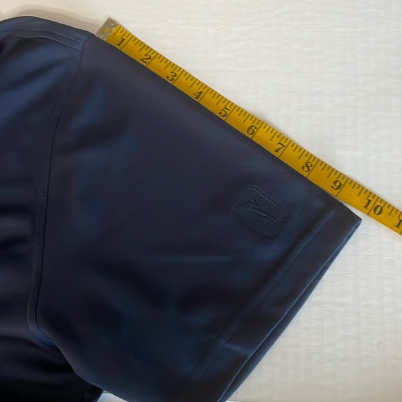 PGA Tour navy blue  golf shirt with air flux Men’s size L - Picture 9 of 10